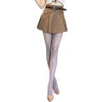  гонки трико рисунок трико рисунок чулки Halloween цветочный принт ( серый, Free Size)