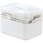  аптечка первой помощи лекарство кейс для хранения большая вместимость модный L размер ( белый, L)