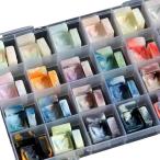  cургуч . камень драгоценнный камень ламе Cube квадратное изоляция штамп .. письмо ((3) бабочка. образец 24 цвет 96 шт каждый 4 шт )