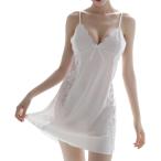  slip гонки чёрный белый женский мини длина атлас топ baby doll Kiyoshi . внутренний Night одежда ( белый, L)