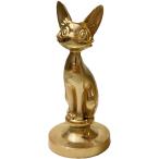  кошка руль изоляция штамп cургуч золотой Gold высота 5.5cm