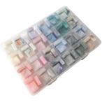  cургуч . камень драгоценнный камень ламе Cube квадратное изоляция штамп .. письмо ((4) Cube 24 цвет 96 шт каждый 4 шт )