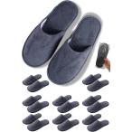  одноразовый тапочки комплект отель тапочки нежный толстый эвакуация предотвращение бедствий для помещений . покупатель для шт упаковка ( экономический серый 10 пара, M~L)