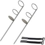  брезент paul (pole) держатель для удочки фиксация металлические принадлежности paul (pole) держатель палатка paul (pole) встроен тип основа ( серебряный, 37cmx4.8cm)