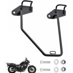  для мотоцикла Rebel Reble250 500 специальный боковая сумка поддержка простой оборудован долговечность (BLACK, Rebel 250/500( левая сторона специальный ))