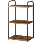  кухня подставка модный открытый полка книжный шкаф сборка товар ширина 40x глубина 30cmx высота 71cm буфет ( B старый дерево цвет, ширина 40x3 уровень )