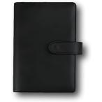  жнец -A6 6 дыра PU кожа карман 12 шт этикетка имеется ( черный )