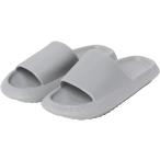 スリッパ室内 メンズ レディース 厚底サンダル ルームシューズ バス トイレ 部屋 会社 軽量 静音(メンズ/グレー,  LL 3E)