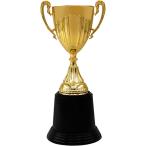  хорошая вещь labo Trophy cup Gold золотой цвет спорт собрание Golf соревнования . товар сувенир ( Gold, круглый подставка *1 шт )