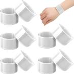 蛍光バンド 反射バンド 目立つ 安全 夜間 散歩 ジョギング 自転車 10本セット(グレー)