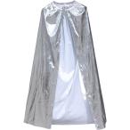 morytrade манто Kirakira для взрослых длинный Halloween костюмированная игра маскарадный костюм party Event 110cm серебряный ( серебряный )