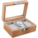  кейс для часов из дерева наручные часы кейс для коллекции box витрина высококлассный стекло окно интерьер кольцо аксессуары ( 3шт.@ для )