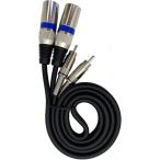 [ сменный товар ] XLR кабель микрофонный кабель RCA изменение 3m мужской 