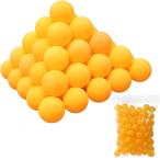  булавка pon шар настольный теннис мяч красочный пластик мяч цвет мяч одноцветный тренировка лампочка большая вместимость жребий скидка бинго . приятный ( orange _50 шт )