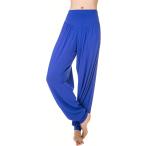  шаровары большой размер 9 минут длина свободно йога Dance брюки низ женский XXL /( голубой, 3L)