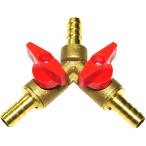  соединительная муфта шланг ответвление гнездо . количество регулировка возможность joint латунь кок Y type три кроме того, 2 . изменение золотой 3.8mm( золотой, калибр 8mm)