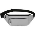  поясная сумка сумка "body" наклонный .. водонепроницаемый легкий меньше много место хранения одним движением тип установка и снятие ремень бег jo серебристый g( серый )