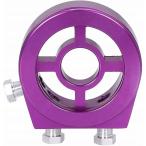 【互換品】オートゲージ オイルセンサー アタッチメント オイルブロック 油温計 油圧計 M20x1.5 3/4-16UFN 52(パープル)