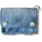 ショッピングASIAN トラッカーウォレット ショート 本革 三つ折り財布 栃木レザー ホワイトワックス メンズ レディース バイカーズウォレット (ブラック)