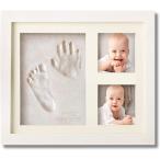  домашнее животное memorial собака кошка отпечаток руки отпечаток ноги комплект фоторамка пара через ( белый )