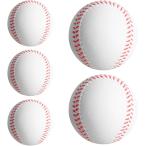  бейсбол мяч уретан тренировка для мягкий для софтбола резина салон тренировка catch мяч soft ( белый 5 лампочка, диаметр примерно 7cm)