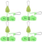  трос храповик pala код палатка брезент свободный металлические принадлежности gai трос строение кемпинг сопутствующие товары ( зеленый, 4 шт )