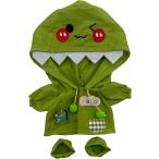 nu. одежда цыпленок динозавр плащ мягкая игрушка кукла MDM( динозавр ( зеленый ), 20cm)