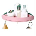  автобус салон место хранения душ подставка дырокол свободный орнамент автобус салон полка туалет ( розовый, 332mmx239mmx50mm)