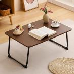 �܂��݃e�[�u���p�\�R���f�X�N����ԑ� table ���肽���݃e�[�u�� �x�b�h�e�[�u�� �~�j (�_�[�N�u���E��,  ��60x��40cm)