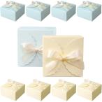 подарочная коробка лента имеется 9x9x5cm бумага коробка ( желтый + голубой 10 шт. комплект ( каждый 5 шт ), 9cm x 9cm x 5cm)