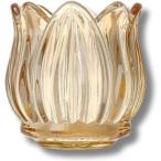 キャンドルホルダー ガラス キャン