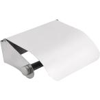トイレットペーパーホルダー 紙巻器 ペーパーロール ステンレス製 取り替え シルバー(シルバー, 中)