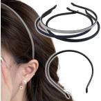 rodo Lee mishe лента-ободок маленький . лента для волос Kawai i искусственная кожа сверху товар простой боль . нет Корея способ ( чёрный пепел синий, 3 шт. комплект )