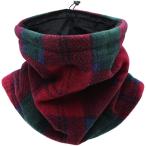  защита горла "neck warmer" мужской зима защищающий от холода шея защита обратная сторона ворсистый флис материалы теплый модный uo-ma-. способ эластичный материалы ( красный в клетку )