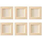  can панель для ванны материалы для рисования из дерева panel 6 шт. комплект 12cmx12cm( натуральный )