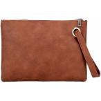  клатч ручная сумочка регулировка место хранения Ad козырек * color coordinator ..iPad документы A4 casual свадьба ( Brown )