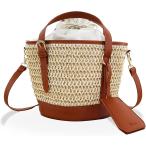 ショッピングカゴバッグ カゴバッグ 保冷・保温機能付き トート メッシュ ランチバッグ レディーズ メンズ おしゃれ 可愛い クロシェット 肩掛け MDM(ブラウン)