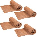  кокос коврик рептилии покрытие пола здесь cocos nucifera коврик садоводство 30cmx100cm( Brown, 4 шт )