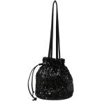  украшен блестками сумка вечерняя сумочка Kirakira сумка сумка на плечо ручная сумочка Mini меньше женский свадьба ( черный )