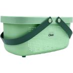  корзина пластик корзина умывание инструмент ванна sen горячая вода горячие источники стирка прачечная ( зеленый, 31.5cmx17.8cmx15.6cm)