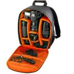  камера задний рюкзак большая вместимость перегородка . однообъективный зеркальный многофункциональный рюкзак путешествие фотосъемка .. уличный водонепроницаемый легкий ( orange, довольно большой )