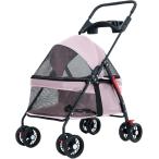  домашнее животное Cart 4 колесо собака для Buggy собака Cart легкий маленький размер собака средний собака воздушный Buggy Cart сумка есть ( розовый, в одном корпусе 69x49x97CM)