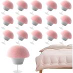  futon зажим чехол на футон смещение предотвращение пластик игла застежка фиксация 16 шт. комплект ( круглый / розовый, одиночный )