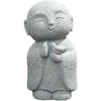 お地蔵さん 置物 ミニ 可愛い 御影石 お地蔵様 癒し 仏像 守り神 オブジェ 片合掌 平和鳩 小さい(平和鳥 片手合唱, フリー)
