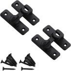  замок установленный позже предотвращение преступления раздвижная дверь ключ вход дверь замок 90 раз 180 раз двоякое применение 2 шт. комплект ( черный )