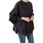  футболка женский свободно большой размер body type покрытие do Ла Манш простой тренировочный длинный рукав одноцветный свитер весна ( черный, L)