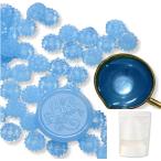 100 шарик cургуч половина прозрачный подсолнух небольшое количество . пакет есть изоляция штамп .. письмо письмо свадьба приглашение ((6) половина прозрачный голубой )