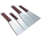  нержавеющая сталь лопатка 4 шт. комплект инструмент шпаклевка уплотнение соединения изоляция покраска палочки bela золотой bela наклейка облупившийся ( модель B устройство открывания c функцией )