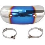  мотоцикл защита глушителя muffler покрытие термозащита мотоцикл универсальный огонь царапина предотвращение нагрев защита протектор выхлоп ( голубой )