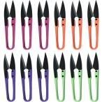 12 шт. комплект обрыв пряжи .basami.. ножницы .. лист. триммер обрыв пряжи . машина знак type ножницы шитье ножницы шитье ножницы ya-ns красный (10.5cm)